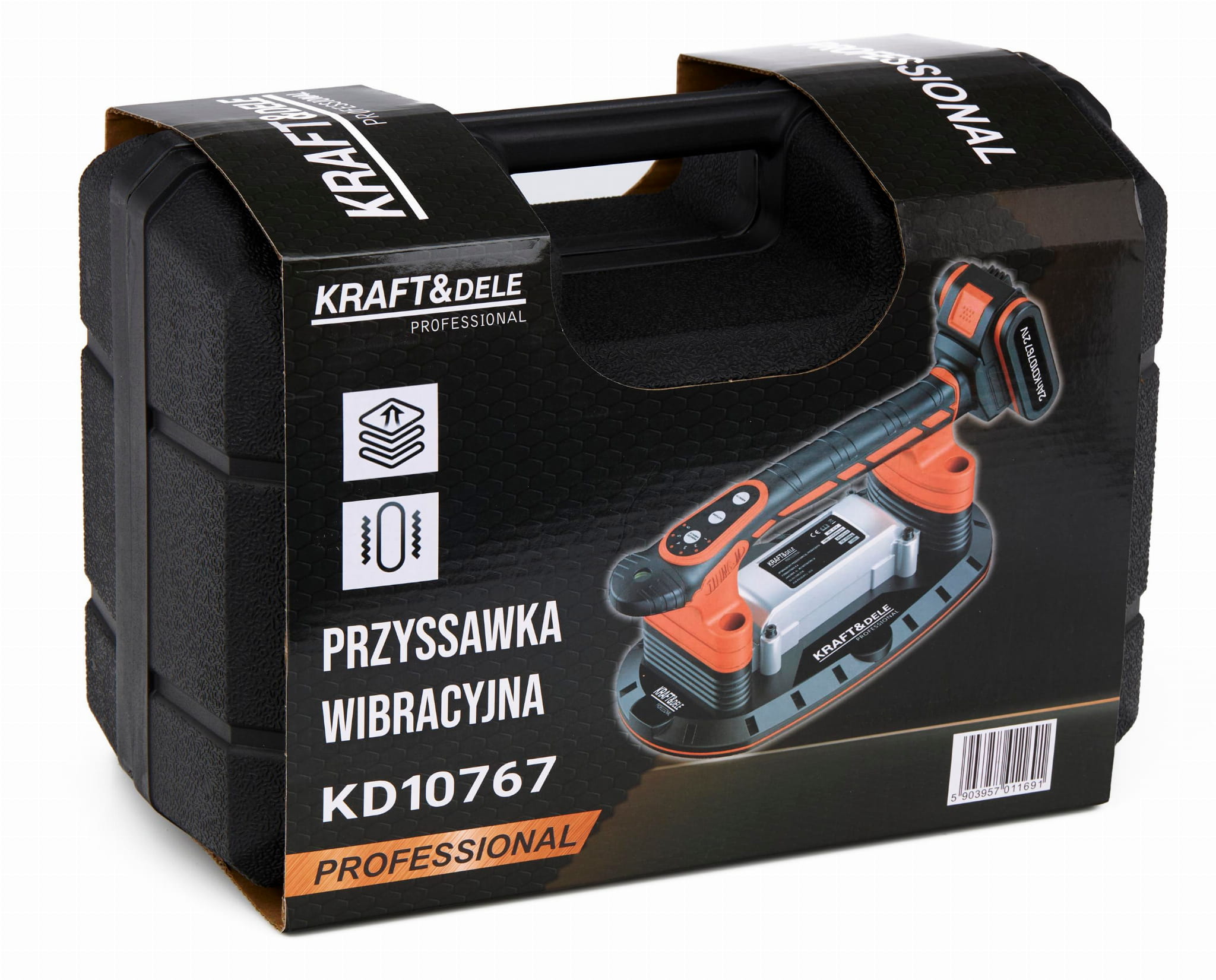 Juhtmevaba 21V vibreeriv vaakumtass 24h KD10767