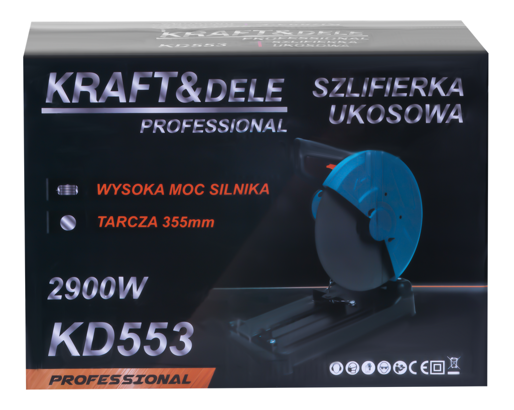 KRAFT&DELE metallilõikesaag 2900 W 230 V KD553 (E14)