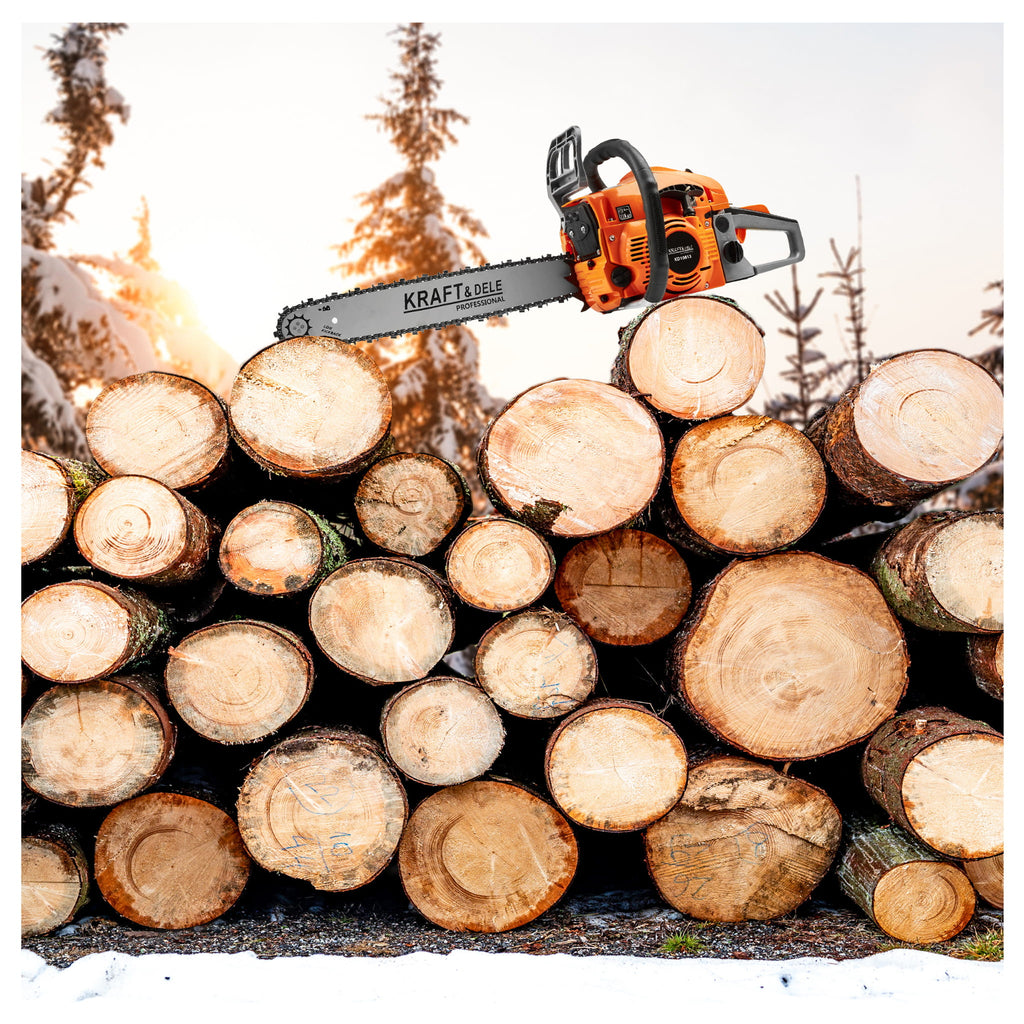 Gasoline chainsaw 5.9HP / 16" / 18" + Accessories KD10613