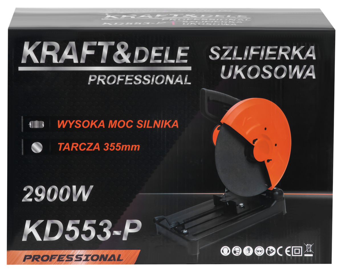 KRAFT&DELE metallilõikesaag 2900 W 230 V KD553-P