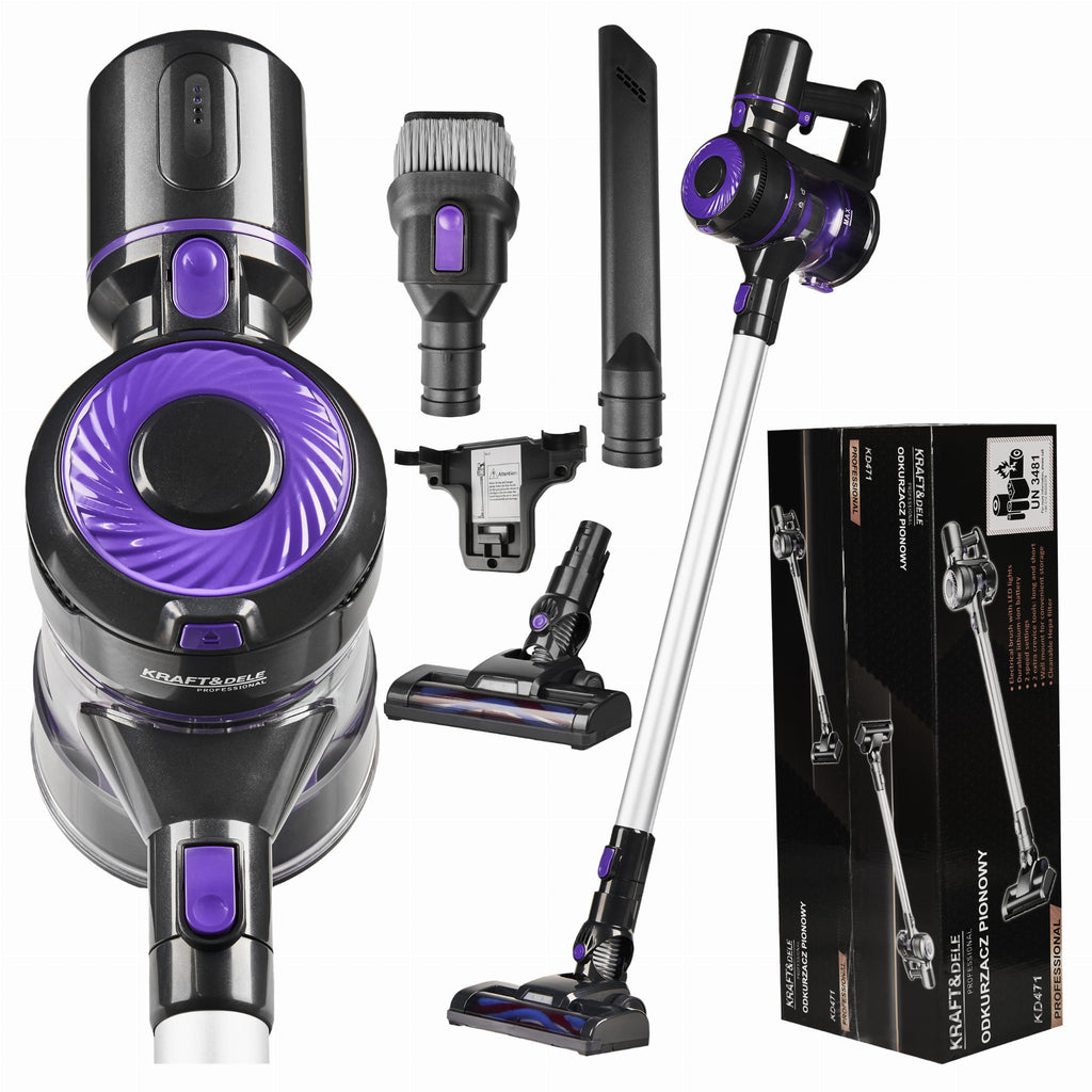 CORDLESS UPRIGHT VACUUM CLEANER 0.8L KD471