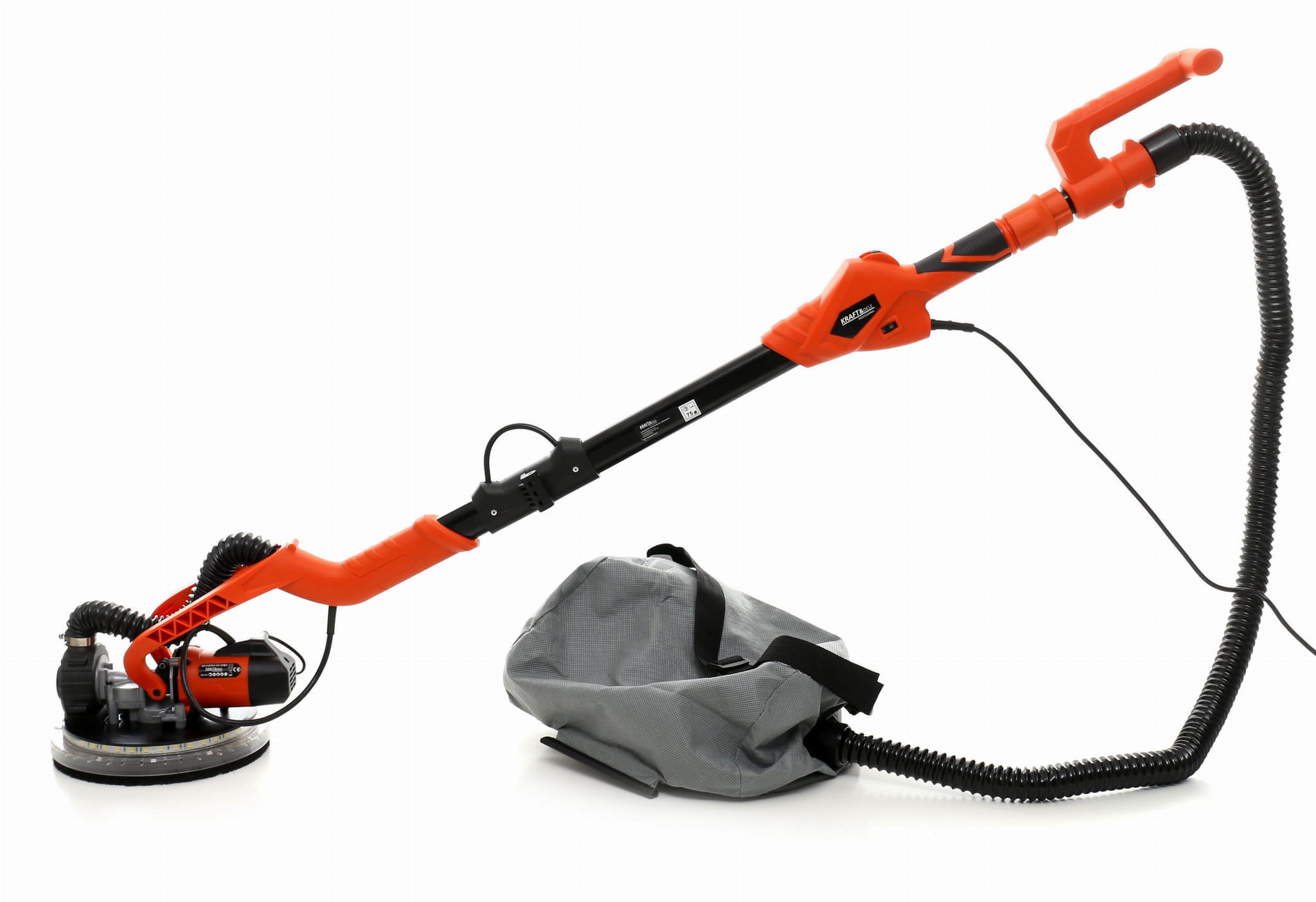 SANDER "GIRAFFE" FOR SMOOTHING PLASTER, GYPSUM, AND RENDER WITH LED KD1740
