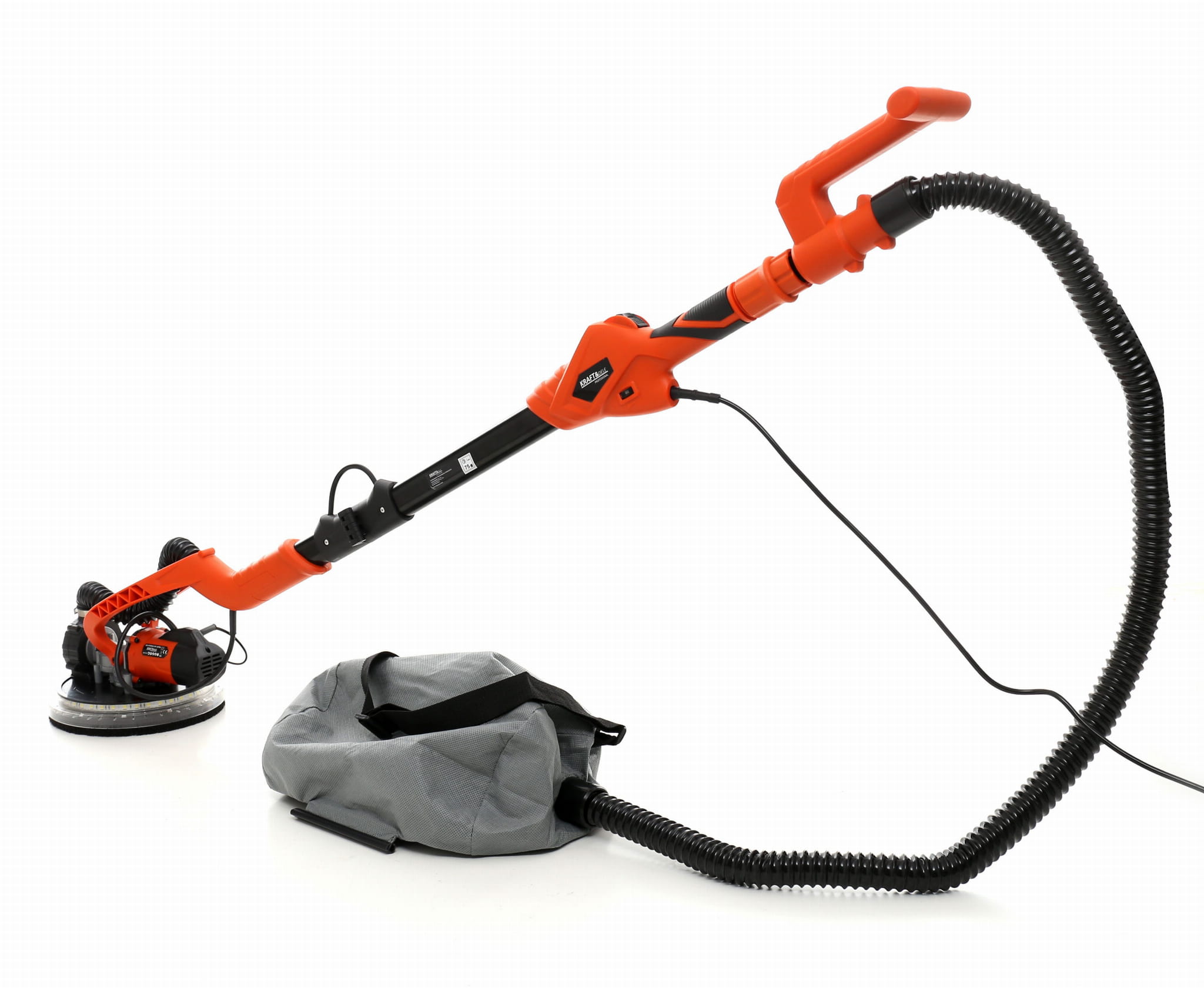 SANDER "GIRAFFE" FOR SMOOTHING PLASTER, GYPSUM, AND RENDER WITH LED KD1740