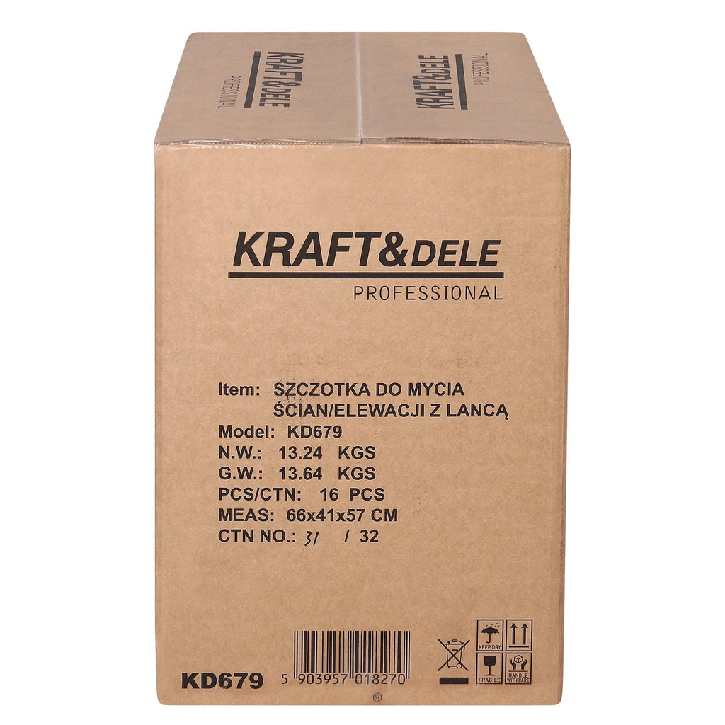 Puhastushari tänavakivide/fassaadide pesemiseks koos pikendusega KD679