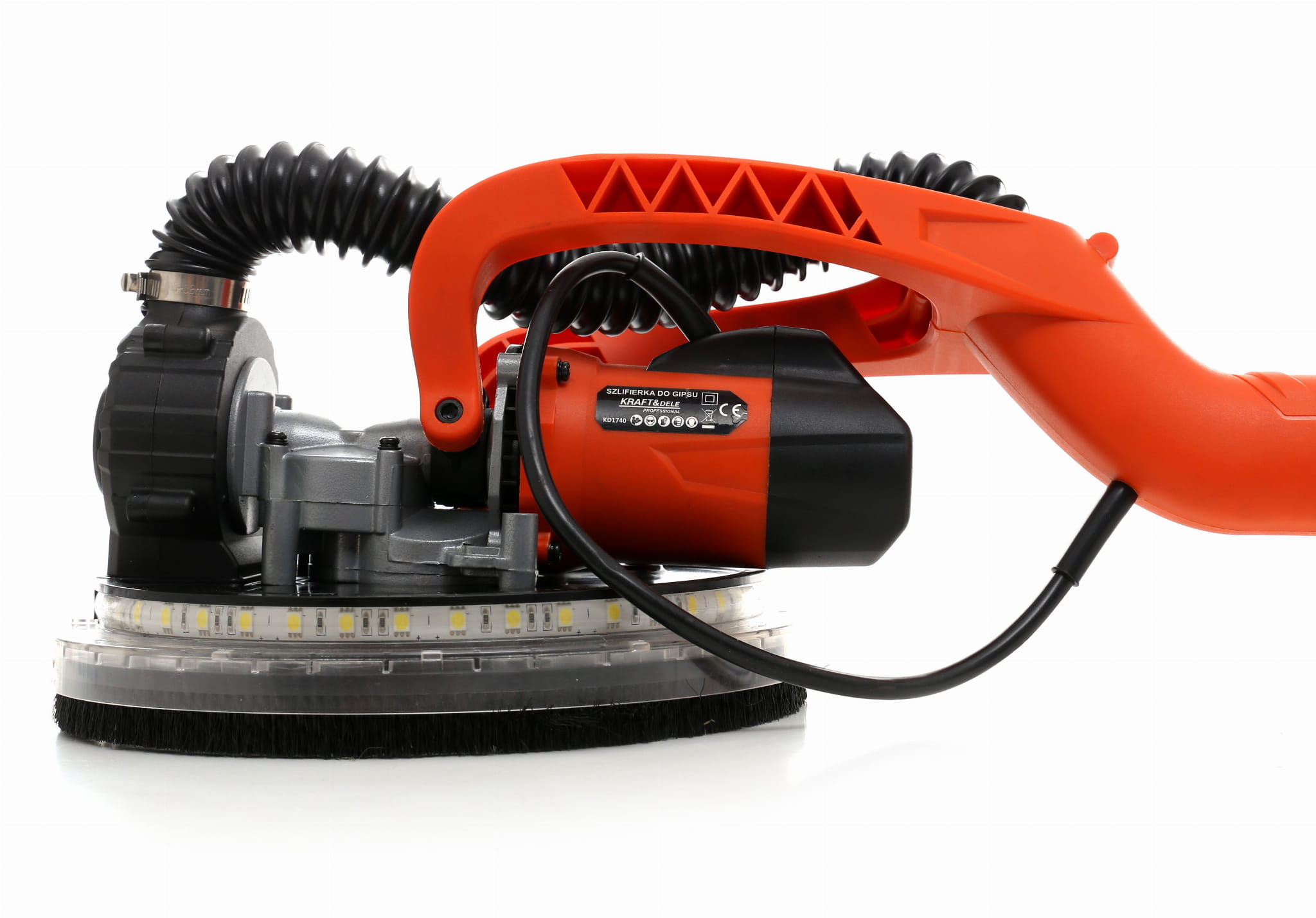 SANDER "GIRAFFE" FOR SMOOTHING PLASTER, GYPSUM, AND RENDER WITH LED KD1740