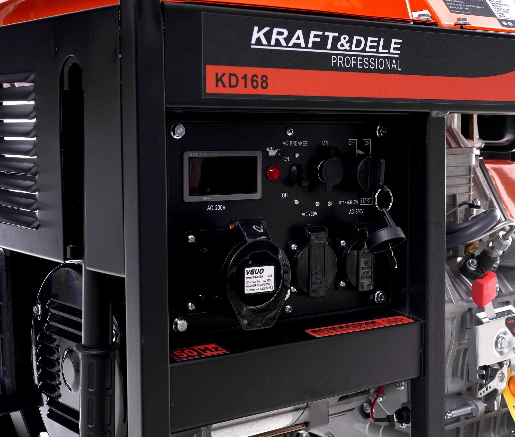 7.5kW / 230V Generator KD168