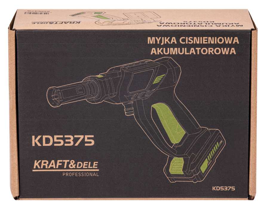 CORDLESS WASHER 21V 3000mAh KD5375
