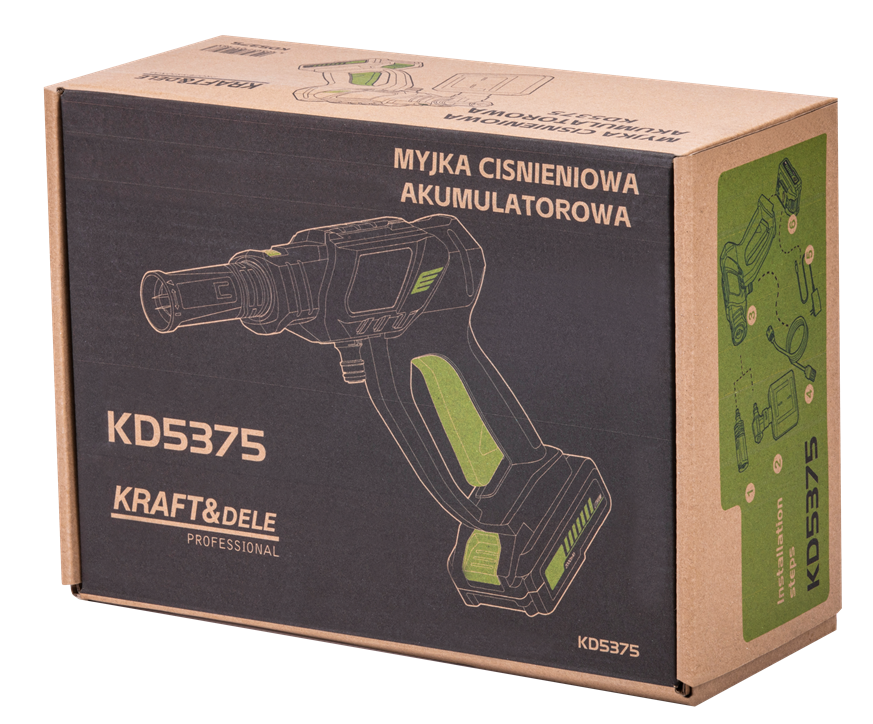CORDLESS WASHER 21V 3000mAh KD5375