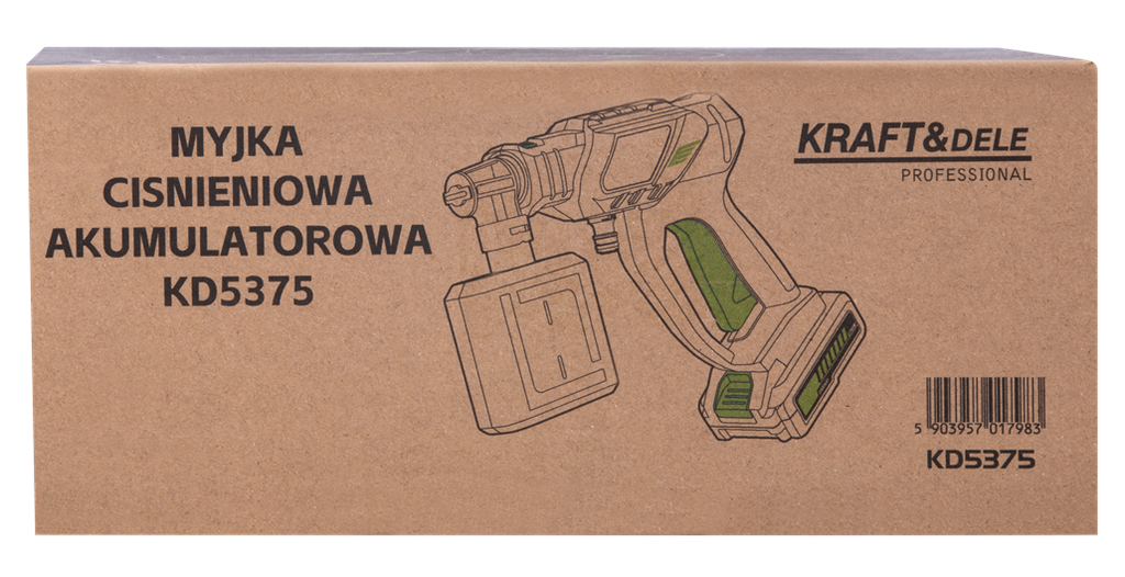 CORDLESS WASHER 21V 3000mAh KD5375