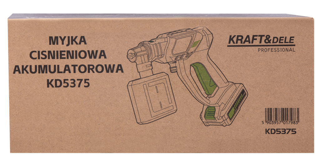CORDLESS WASHER 21V 3000mAh KD5375