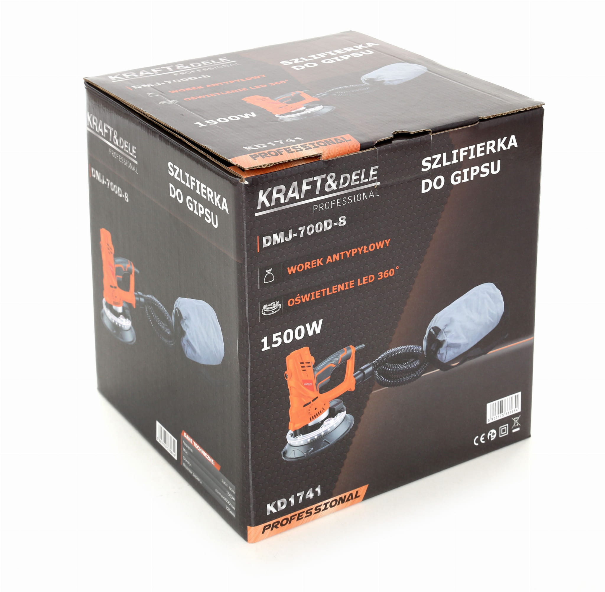 PLASTER AND PLASTER SMOOTHING SANDER 1500W LED KD1741