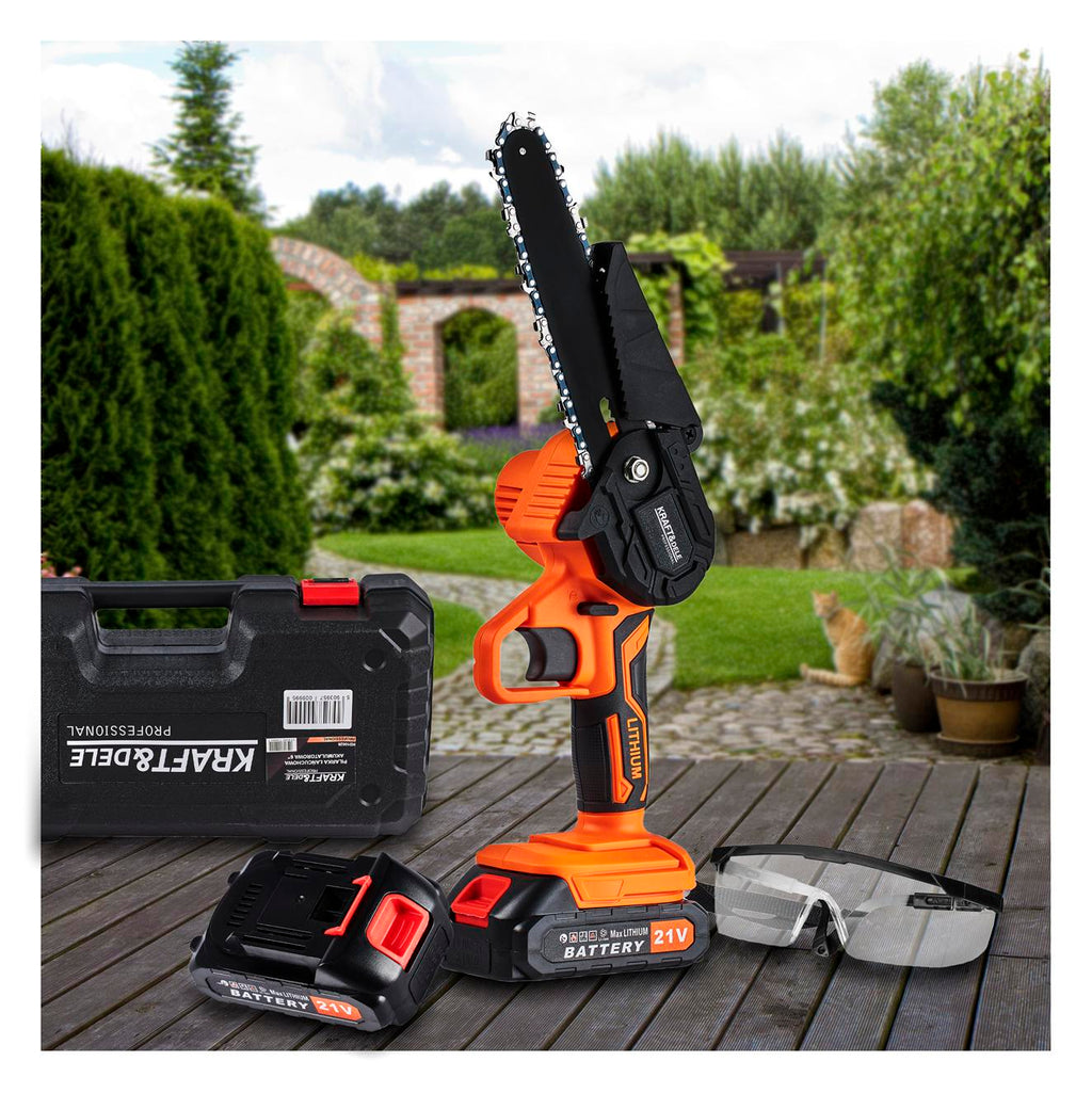 CORDLESS CHAIN SAW 6" 21V KD10626