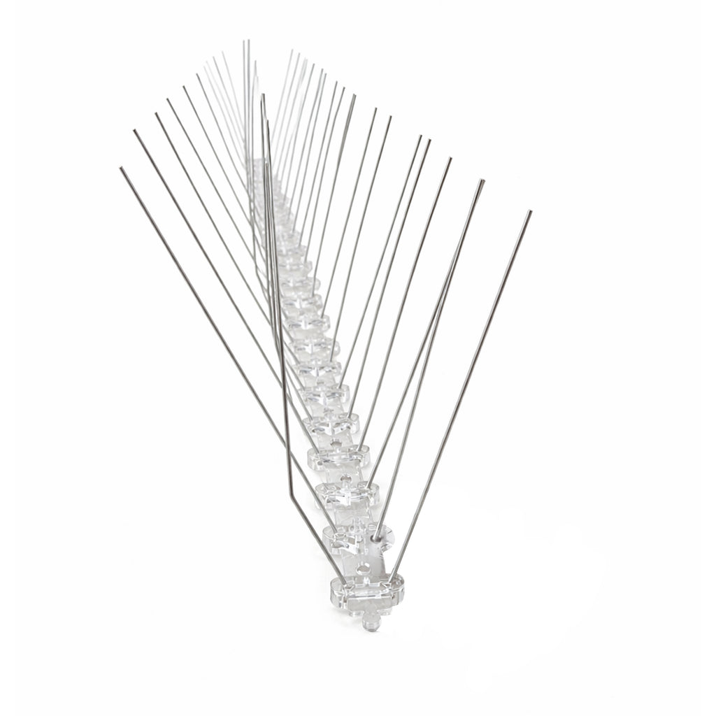 3200 pcs Stainless Steel Metal Bird Spikes for Pigeons and Sparrows on Window Sills and Ledges 50 cm