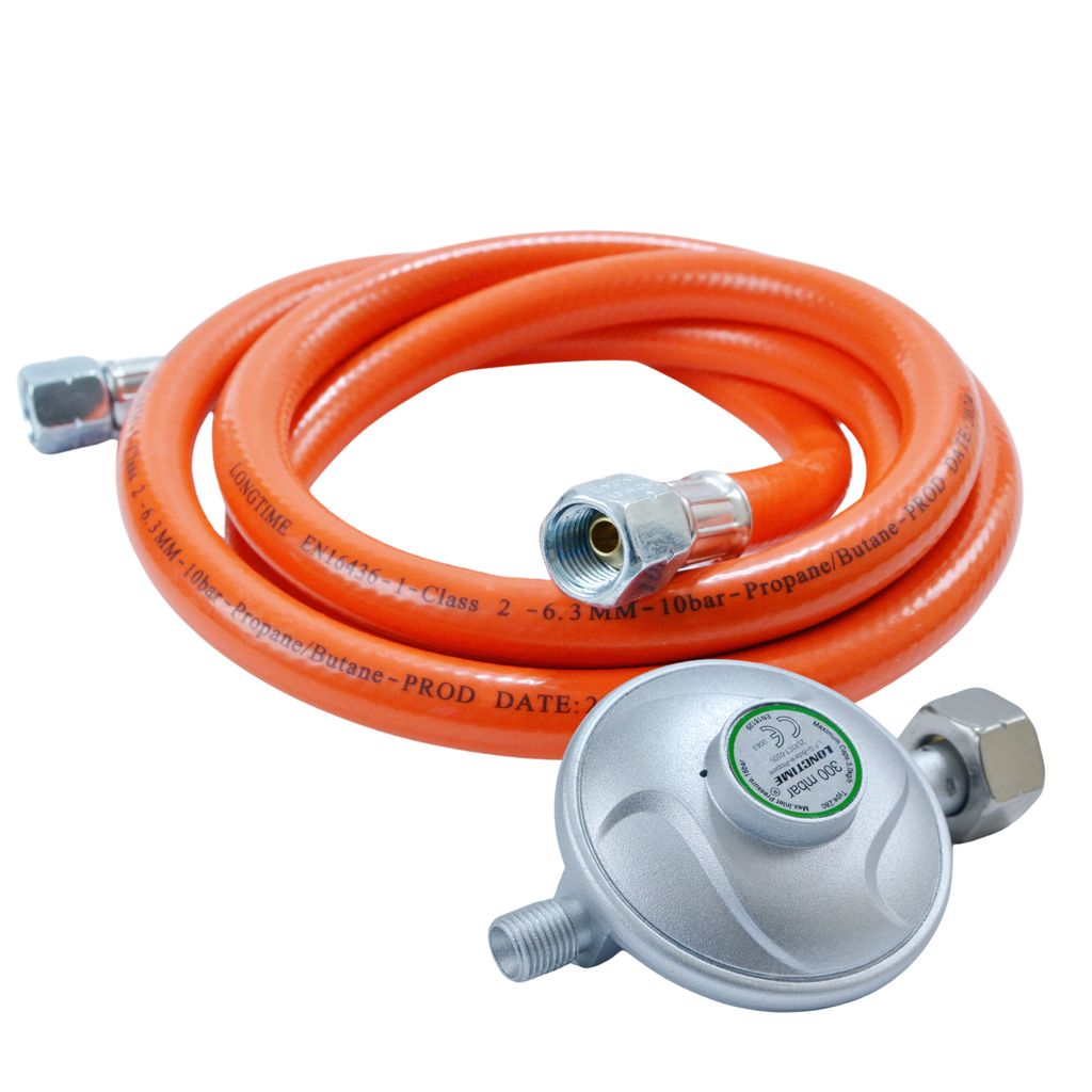 Black Gas Heater 30kW with Regulator and Hose – Efficient and Economical