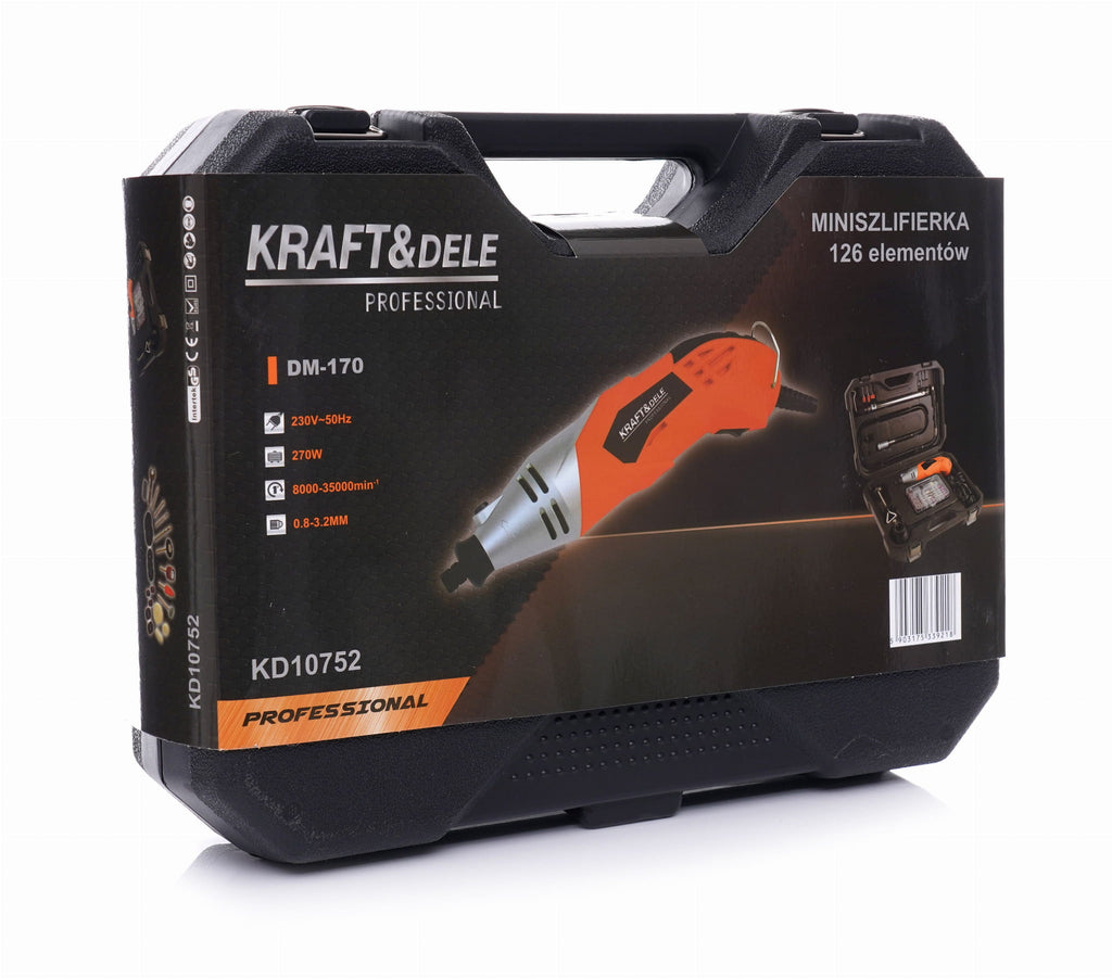 Mini grinder 270W + 126pcs accessories KD10752