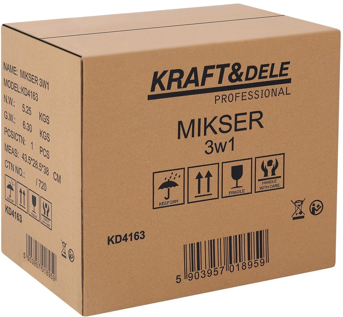 PLANETARY MIXER 6L 2500W KD4163