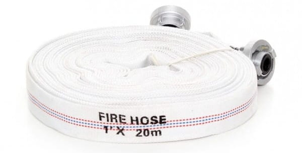 Fire hose 1" 20m with coupling KD781