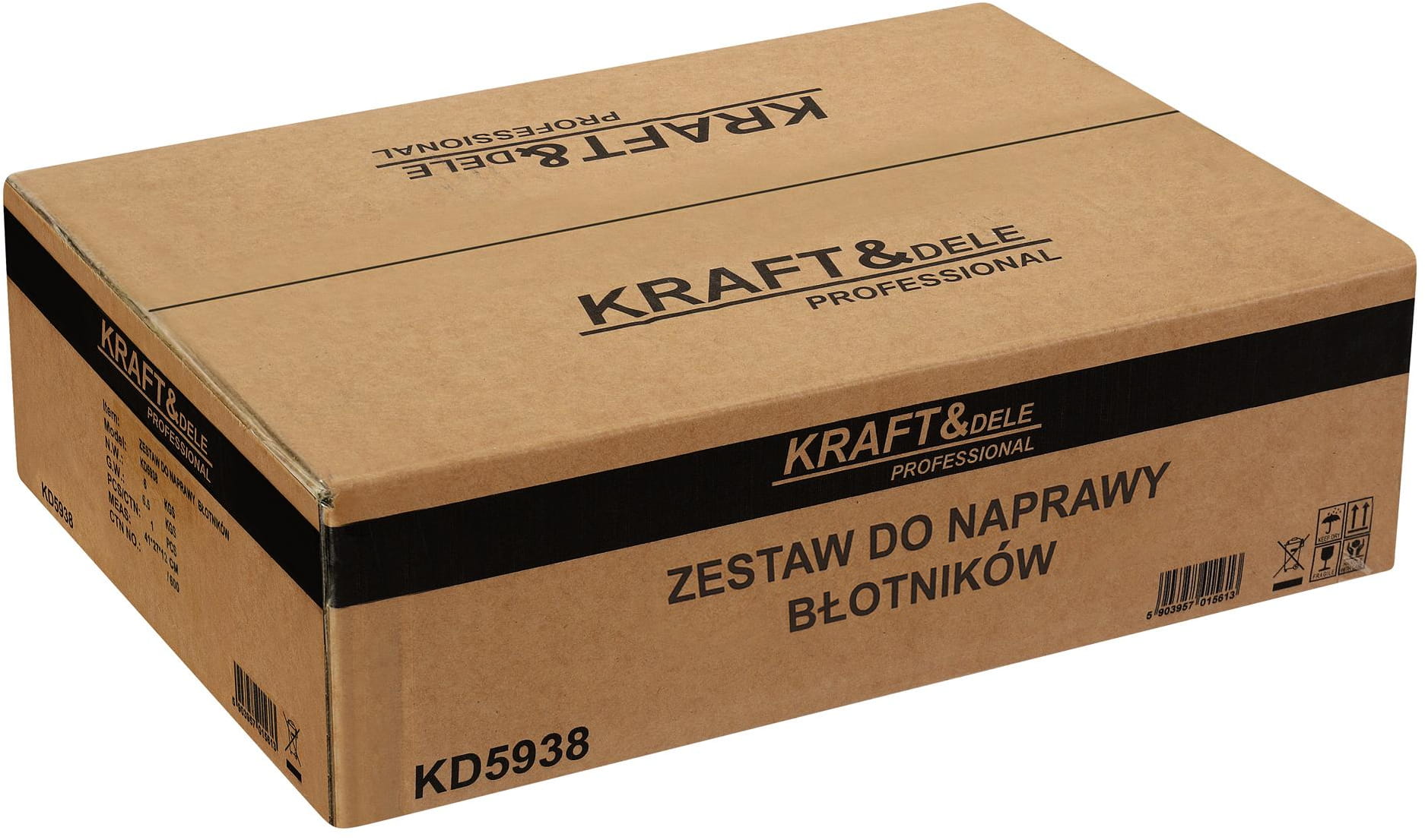 Poritiiva/rattaava parandustarvikute komplekt - ROLL KD5938