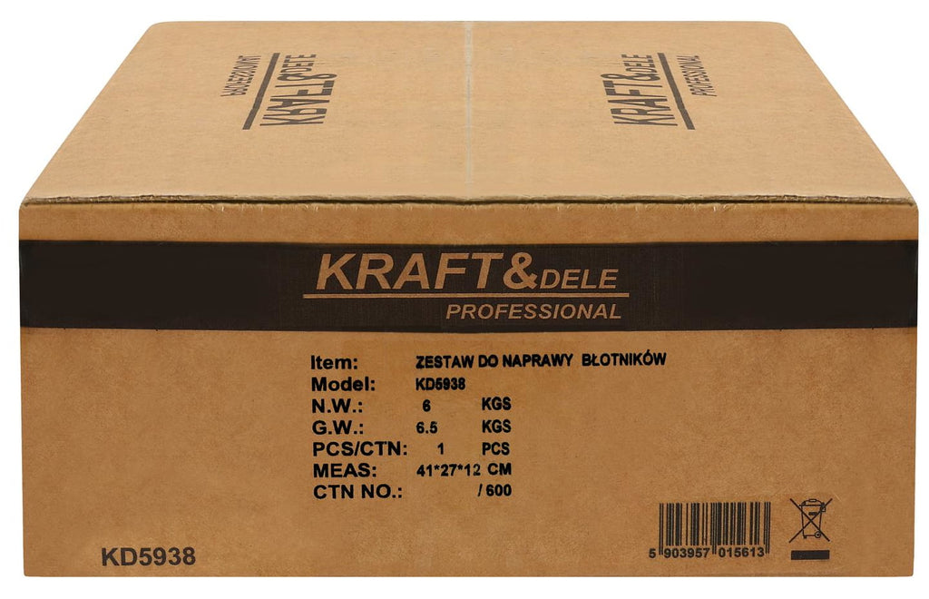 Poritiiva/rattaava parandustarvikute komplekt - ROLL KD5938