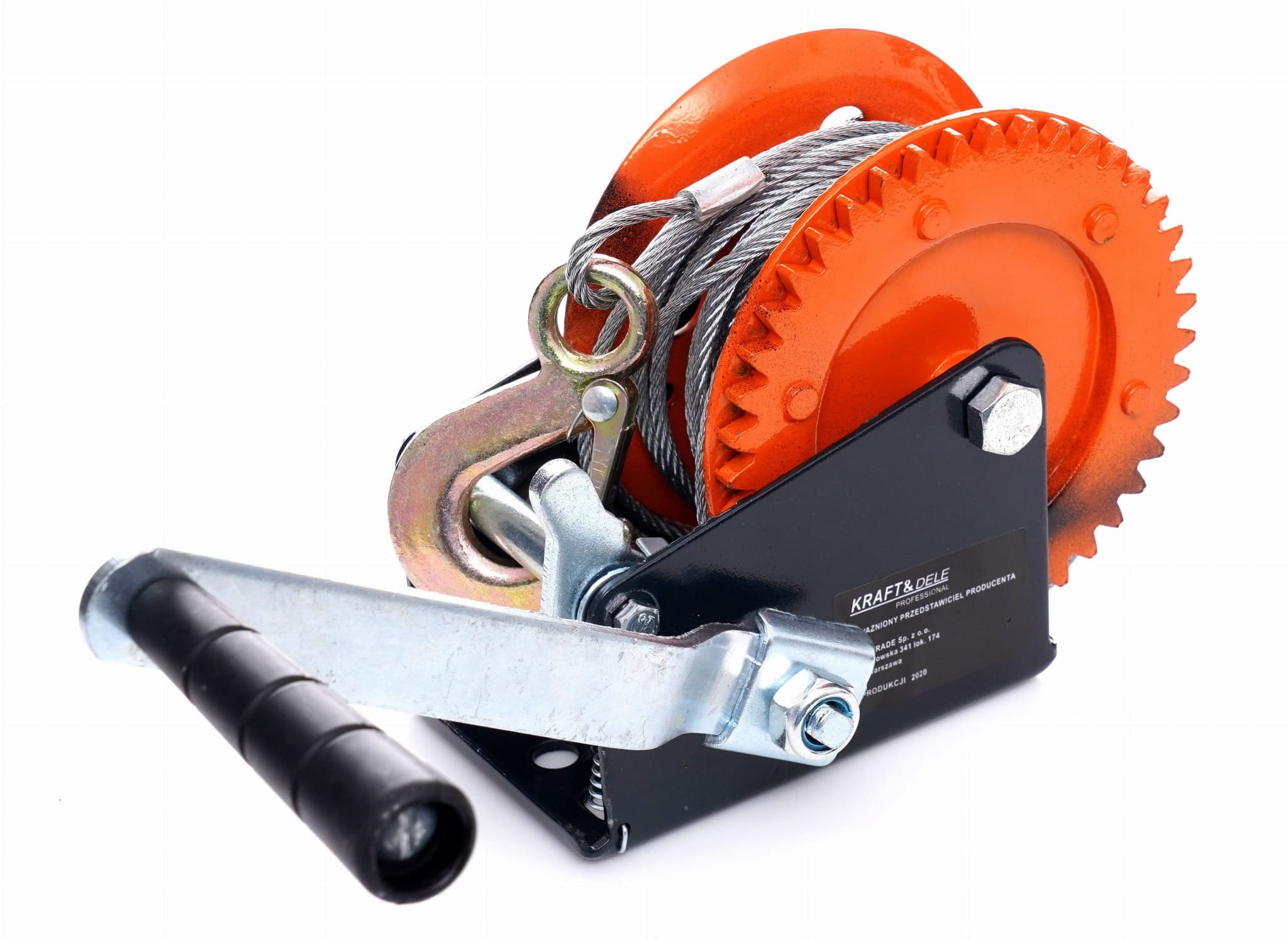 3500Ibs Cable Hand Winch KD1313
