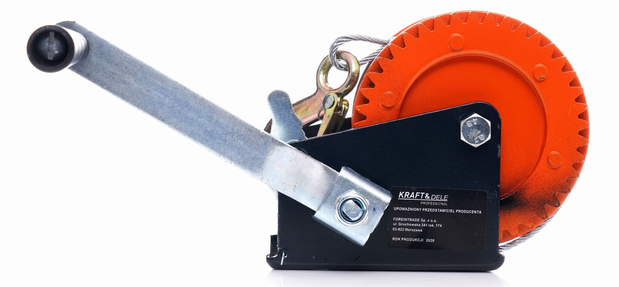 3500Ibs Cable Hand Winch KD1313