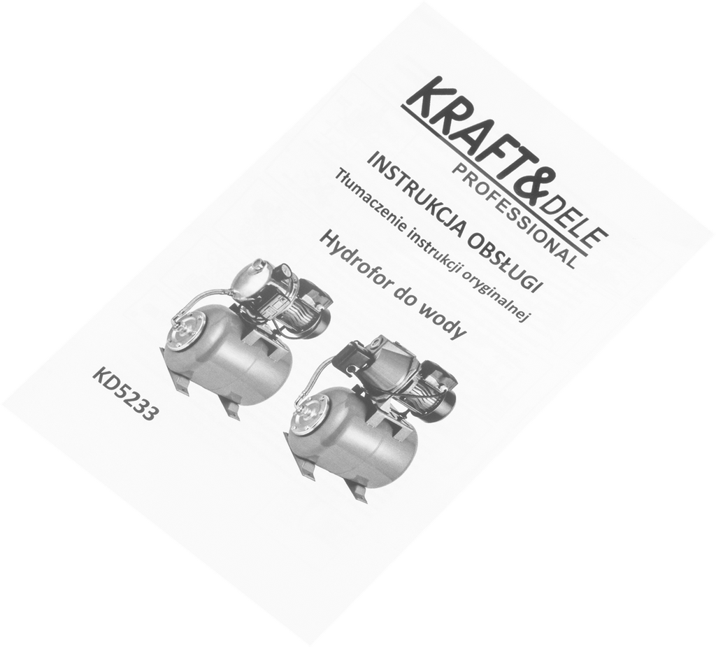 HYDROFOR 1300W 6000L/H TANK 50L KD5233