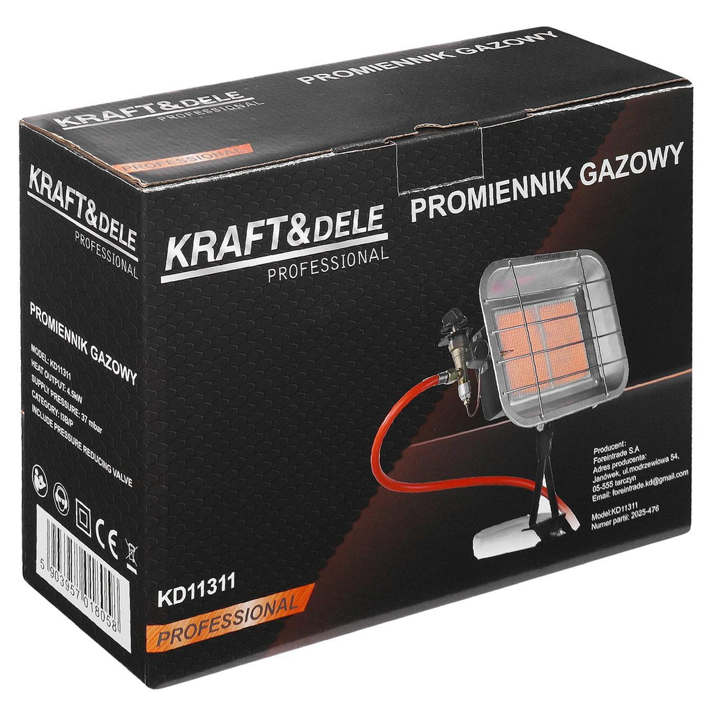 Gas heater 4.5kW KD11311 (VD12)