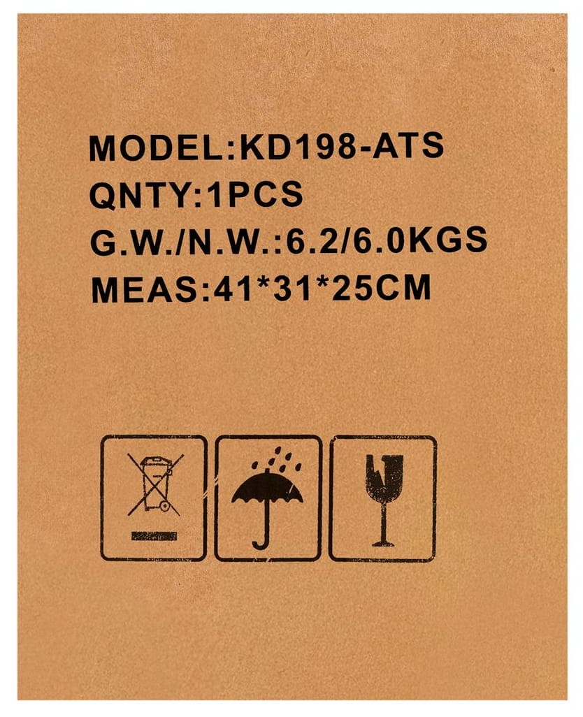 ATS for generator set model KD198