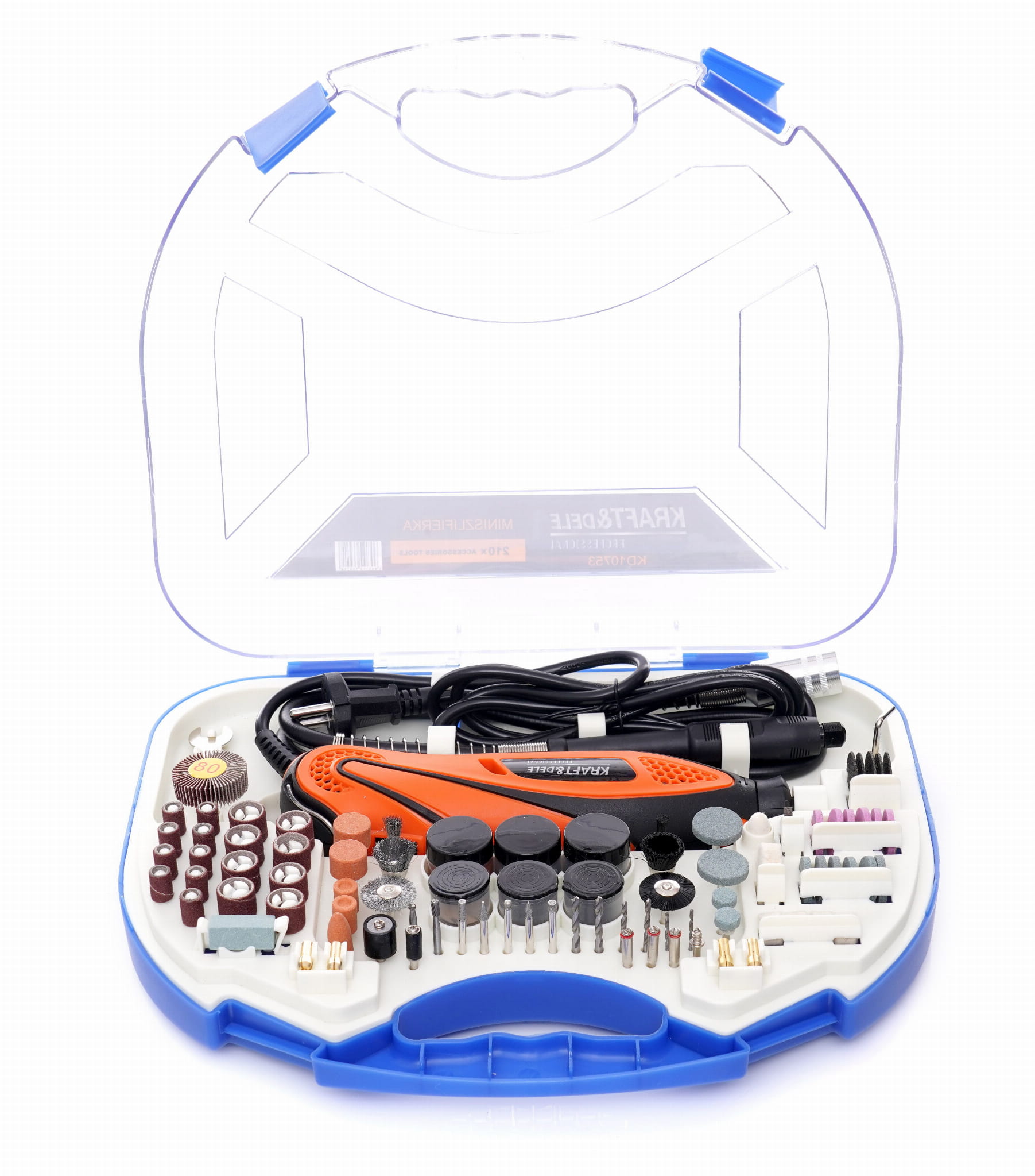 Mini grinder 270W + 210pcs accessories KD10753