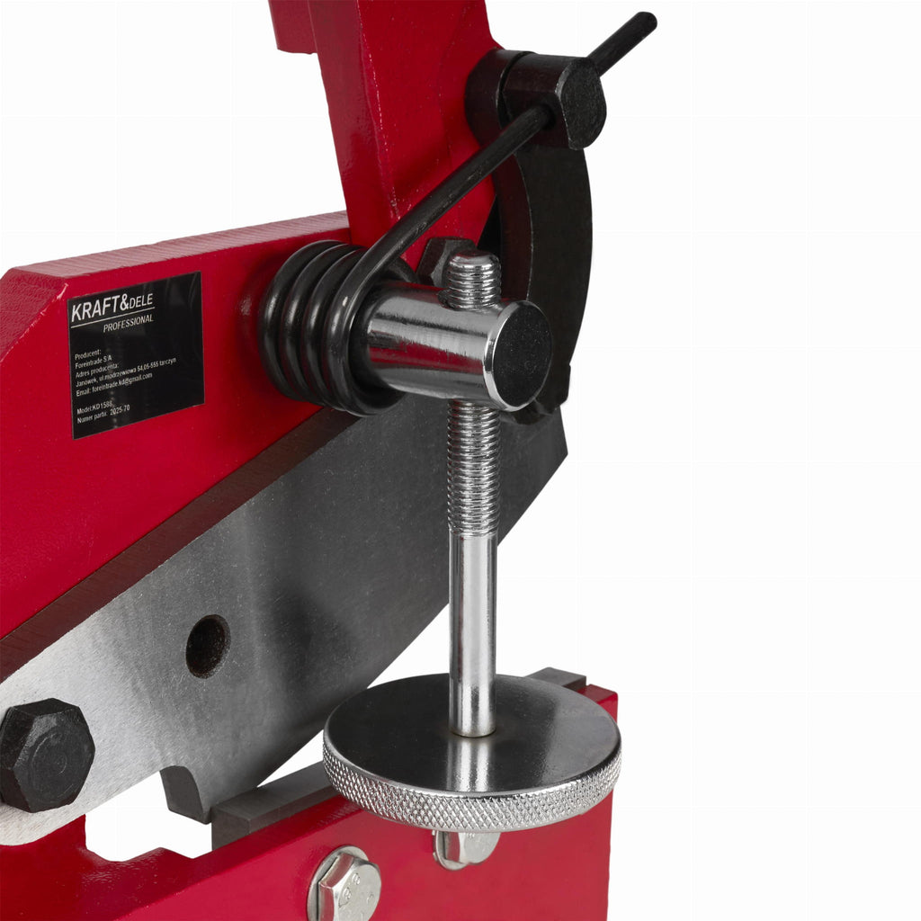 HAND GUILLOTINE 5" FOR STEEL SHEETS, RODS, SHEARS