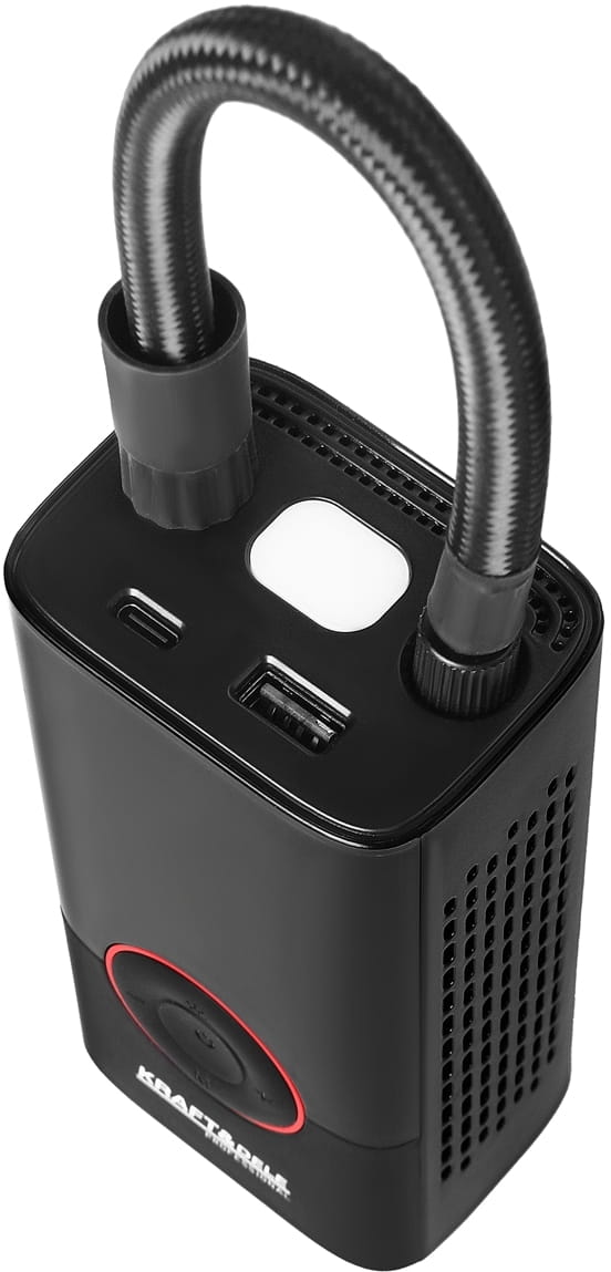 CORDLESS COMPRESSOR + FLASHLIGHT 85W 4000mAh KD5499 (B33)