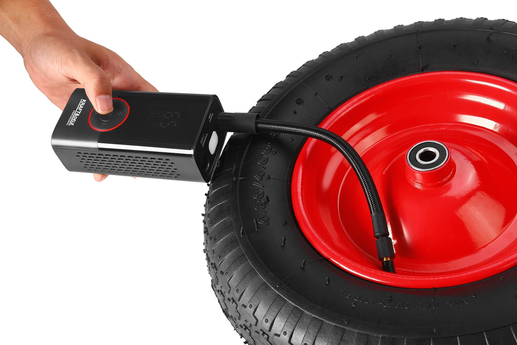 CORDLESS COMPRESSOR + FLASHLIGHT 85W 4000mAh KD5499 (B33)
