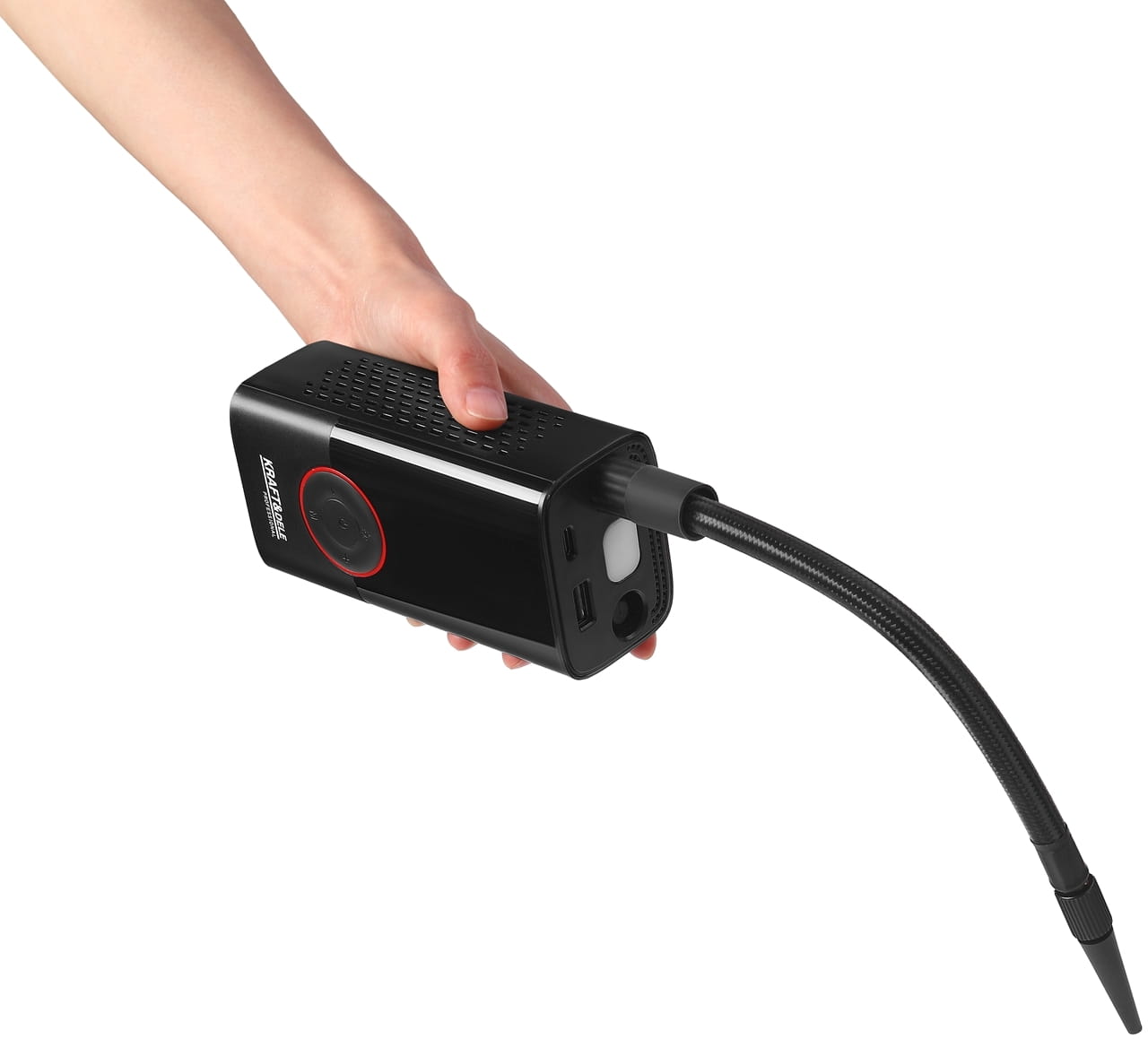 CORDLESS COMPRESSOR + FLASHLIGHT 85W 4000mAh KD5499 (B33)