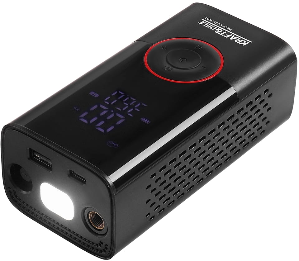 CORDLESS COMPRESSOR + FLASHLIGHT 85W 4000mAh KD5499 (B33)