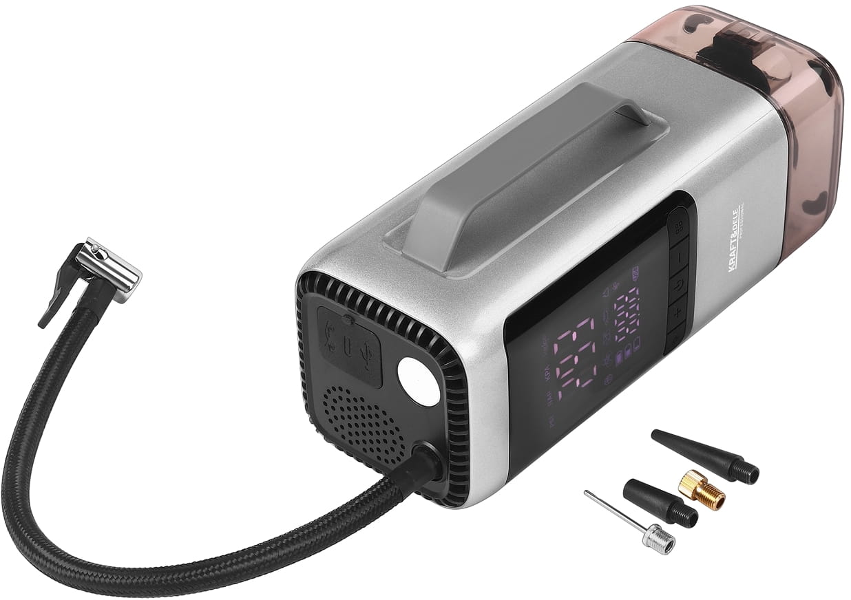 MULTIFUNKTSIONAALNE SEADE TOLMUIMEJA / KÄIVITUSABI / PUMP / PUHUR / TASKULAMP / AKUPANK KD5498