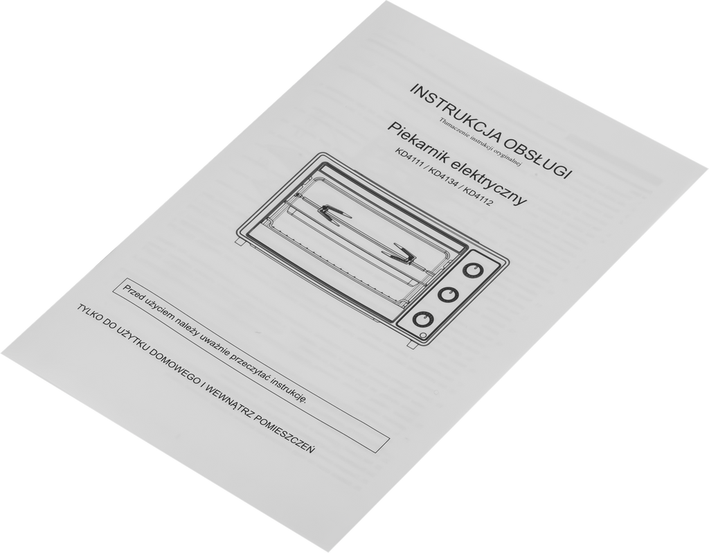 ELEKTRIAHI 45L 2000W GRILLIKÜPSETUSE FUNKTSIOON + TARVIKUD KD4134