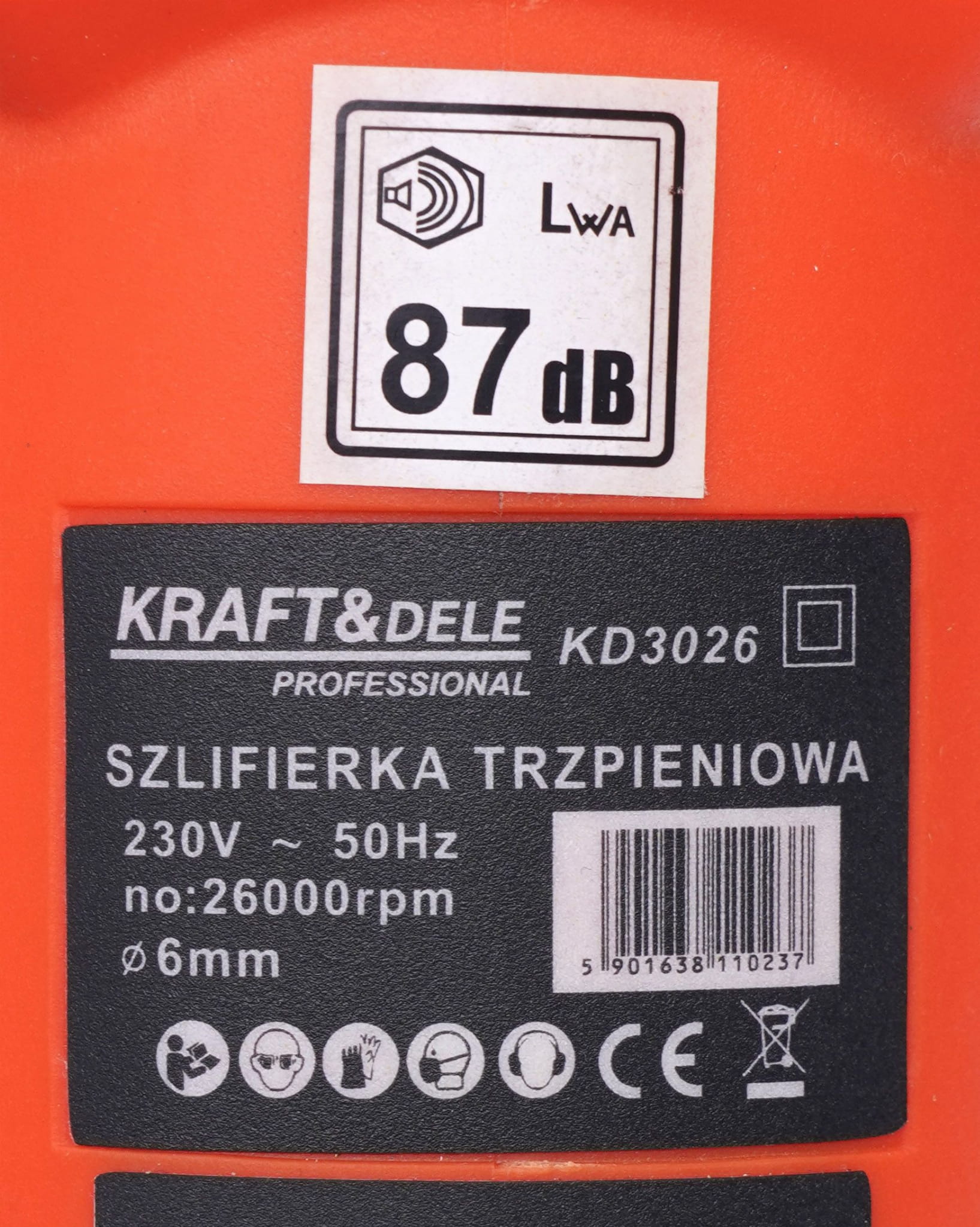 Sirge spindliga lihvmasin 1500W KD3026