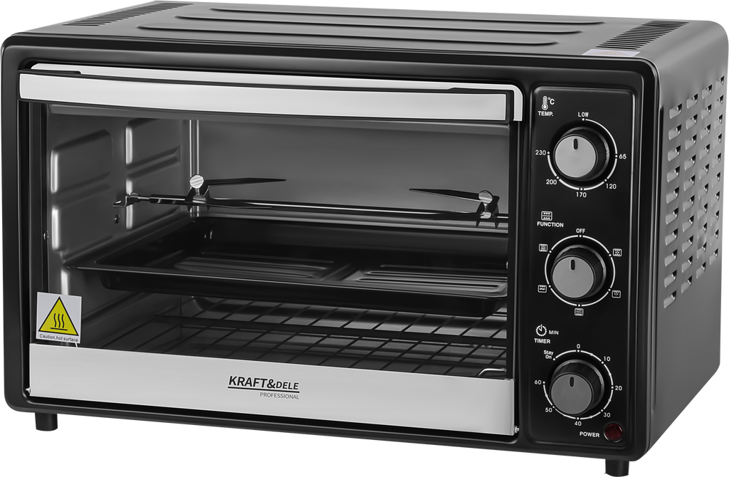 ELEKTRIAHI 30L 1650W GRILLIKEERDUSFUNKTSIOON + TARVIKUD KD4111