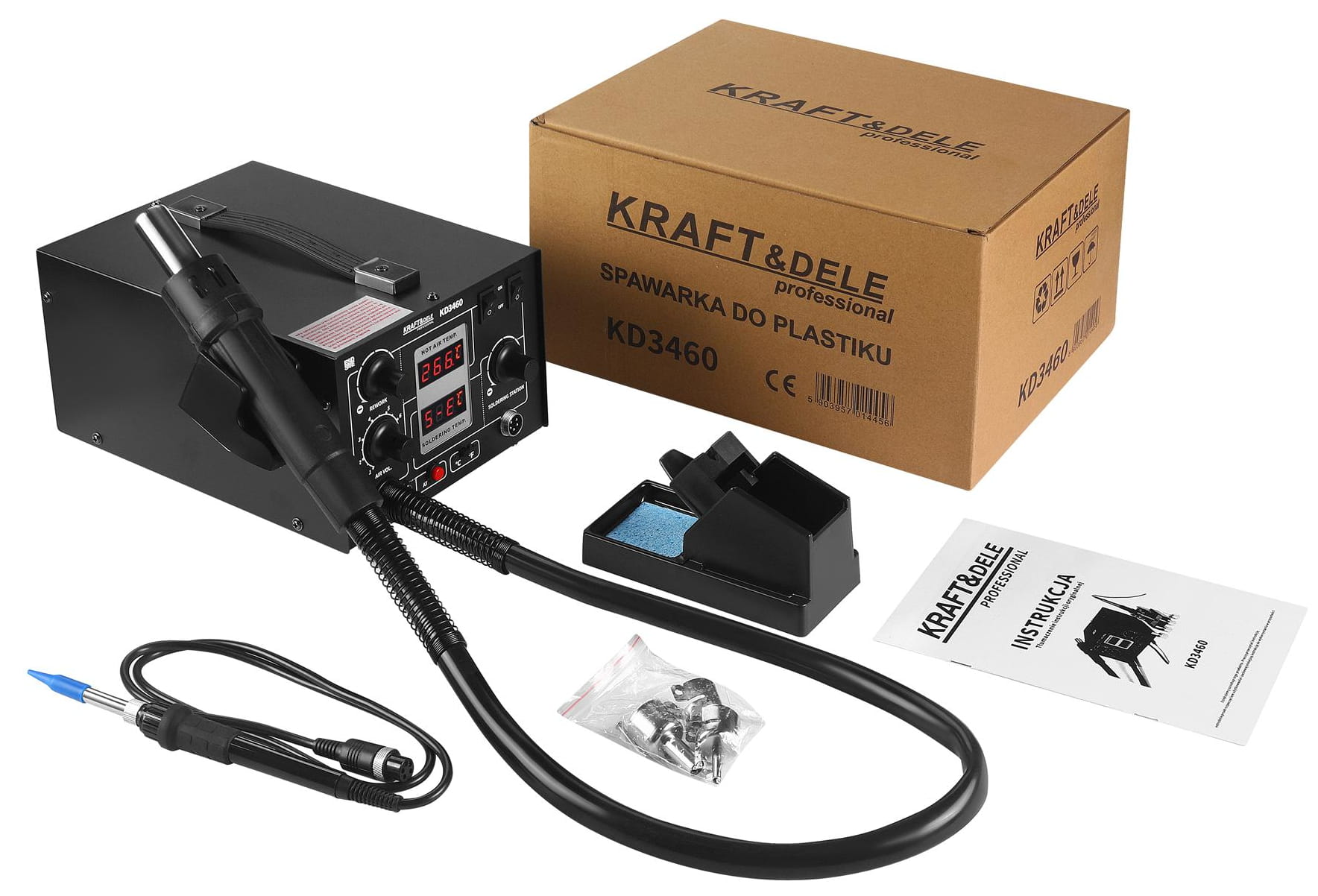 PLASTIC WELDER / SOLDERING STATION KD3460