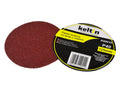 Aluminium oxide Velcro disc, 125 mm, P40