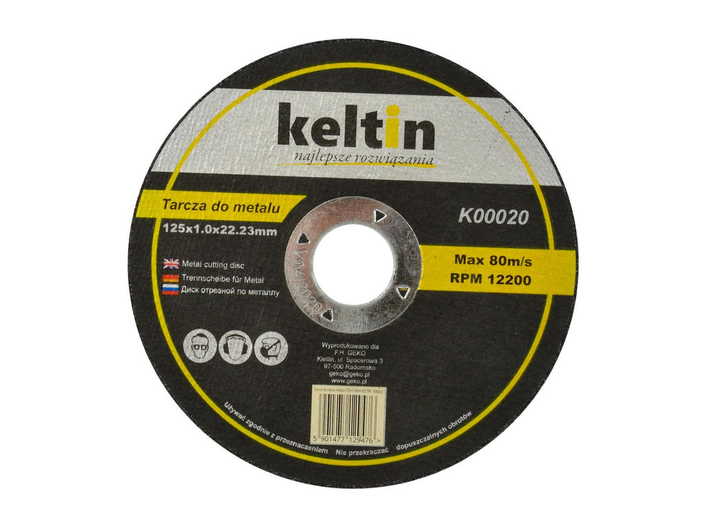 Cutting blade for metal 125x1.0mm