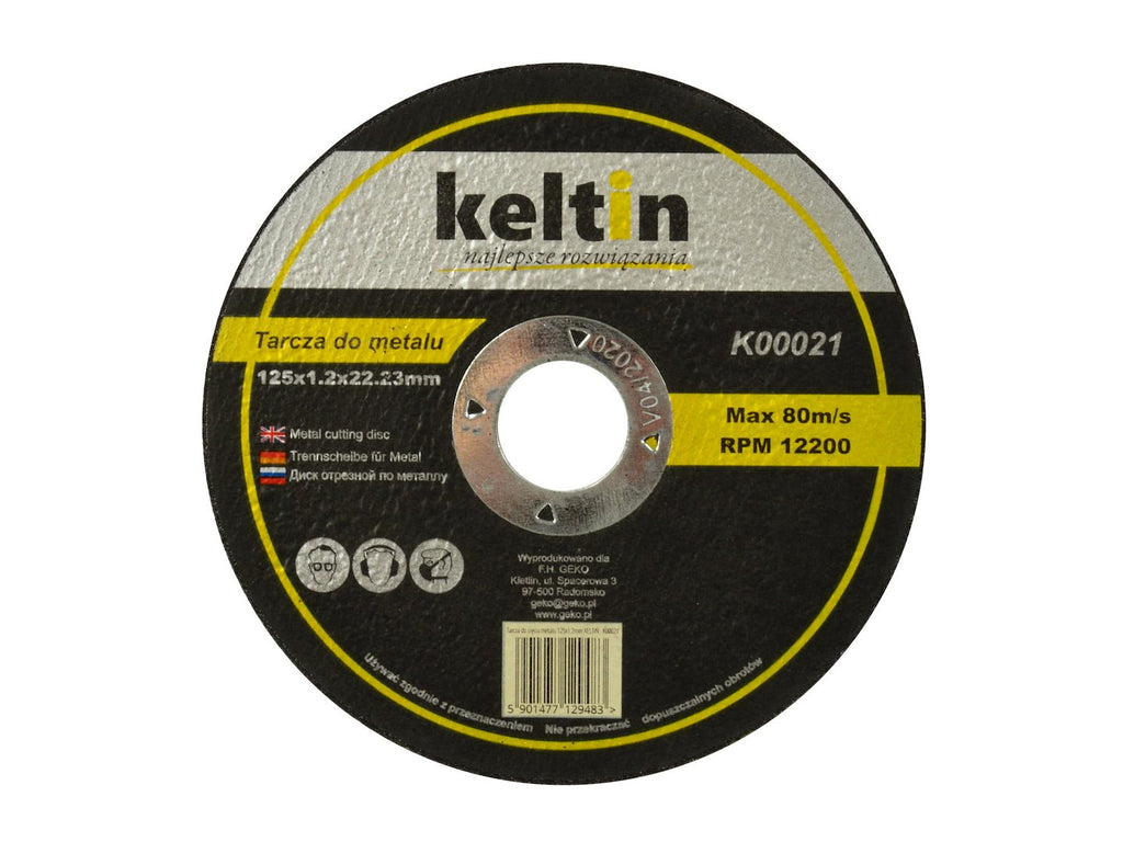 Cutting blade for metal 125x1.2 mm