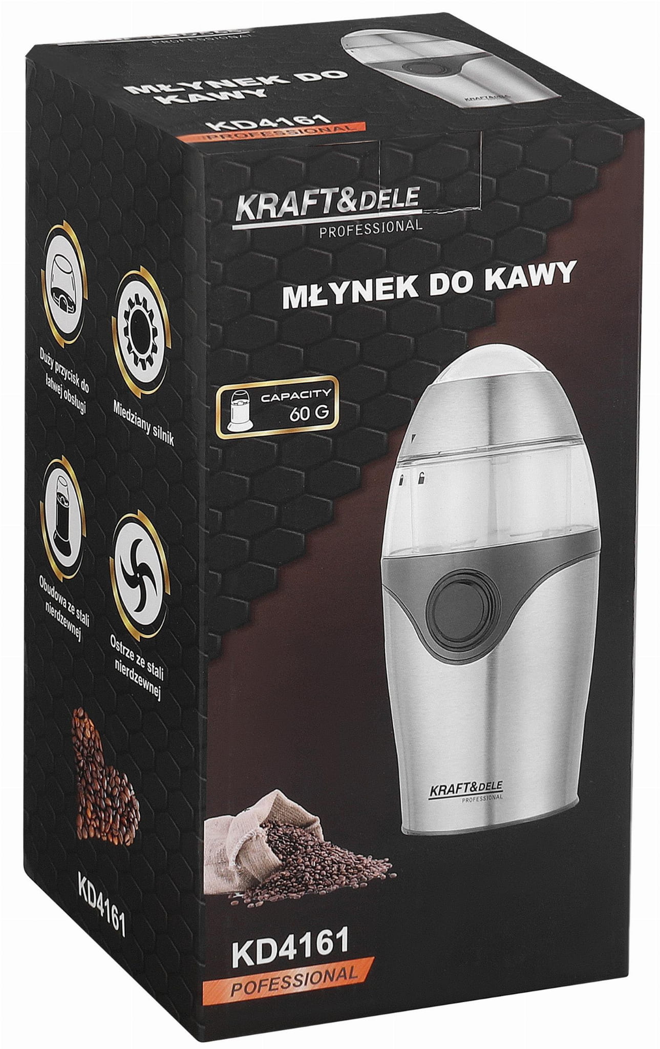 COFFEE GRINDER 60G 300W KD4161