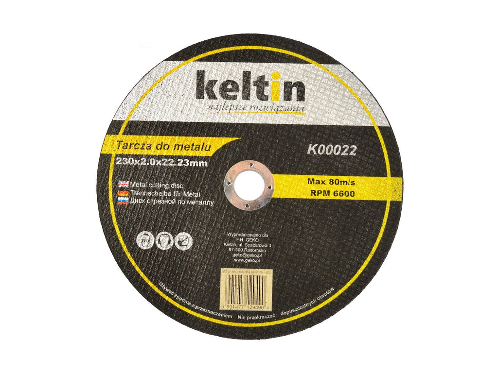 Cutting blade for metal 230 x 2.0 mm
