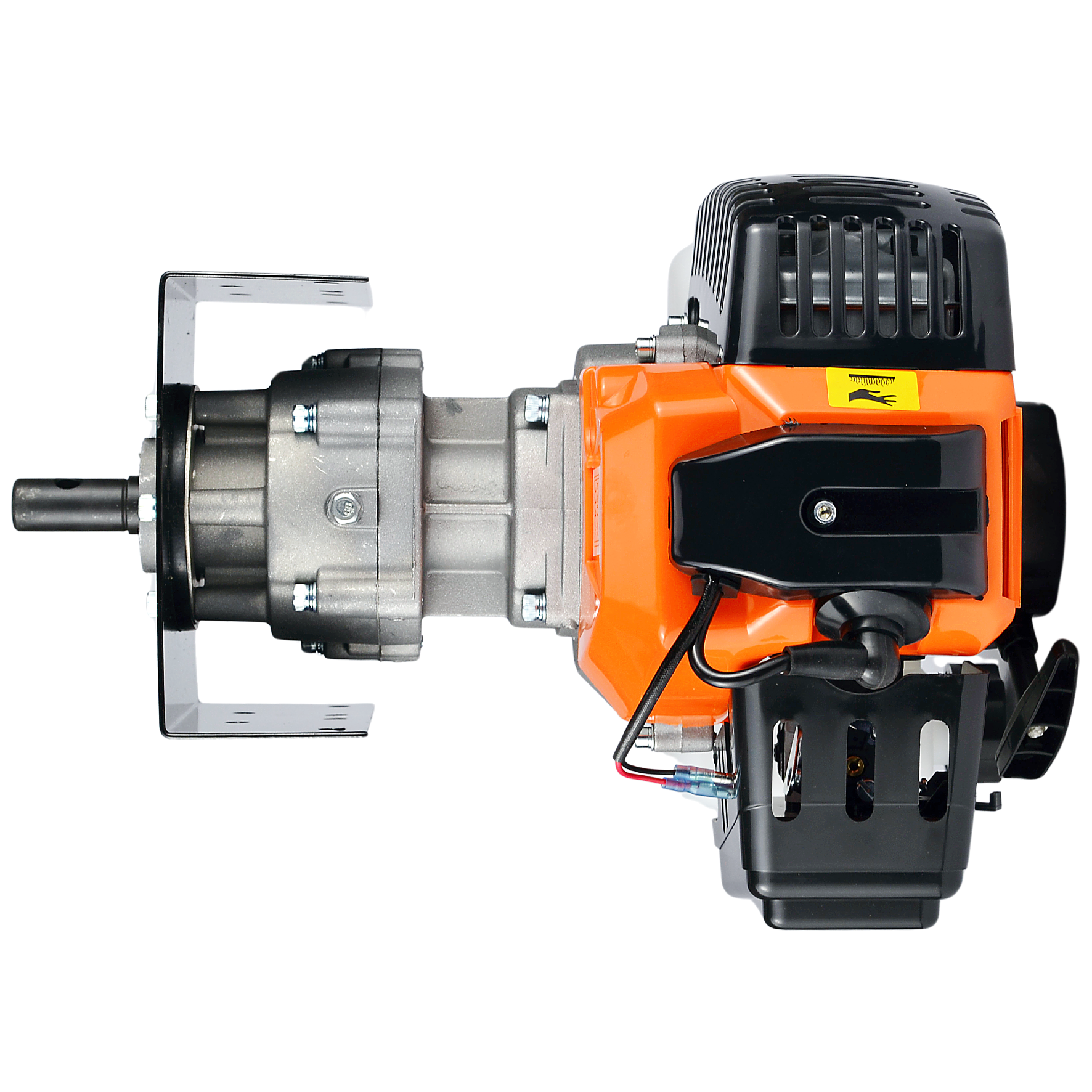 Bensiinimootoriga puur 5,8HP koos 3 puuriotsaga: 100mm, 150mm, 200mm