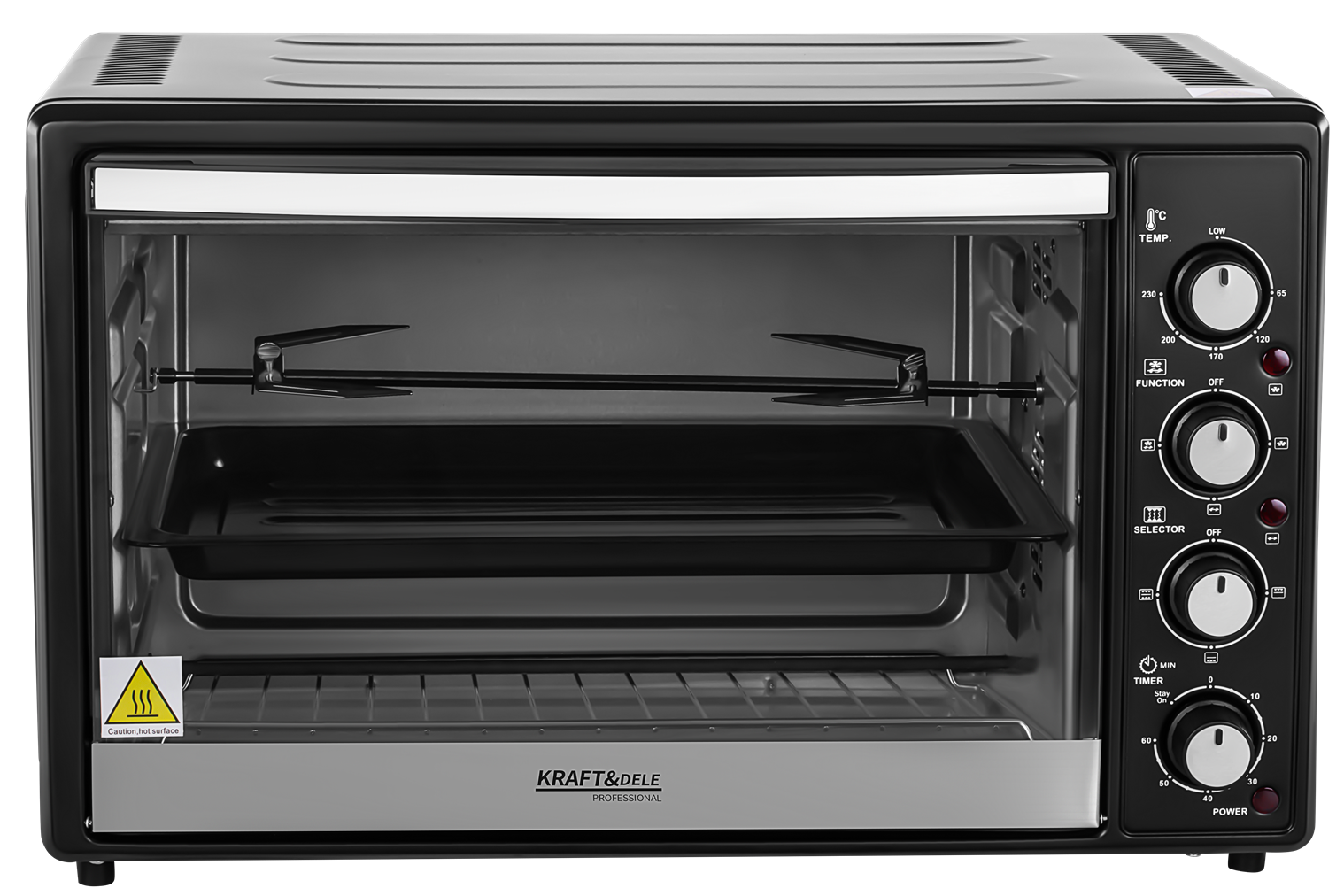ELECTRIC OVEN 48L 2000W ROTISSERIE FUNCTION + ACCESSORIES KD4112