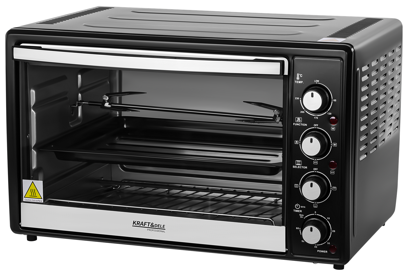 ELECTRIC OVEN 48L 2000W ROTISSERIE FUNCTION + ACCESSORIES KD4112