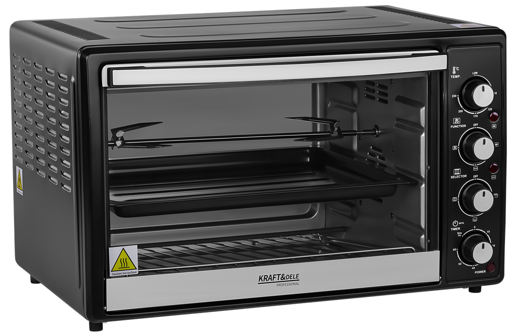 ELEKTRIAHI 48L 2000W GRILLIKEERD FUNKTSIOON + TARVIKUD KD4112