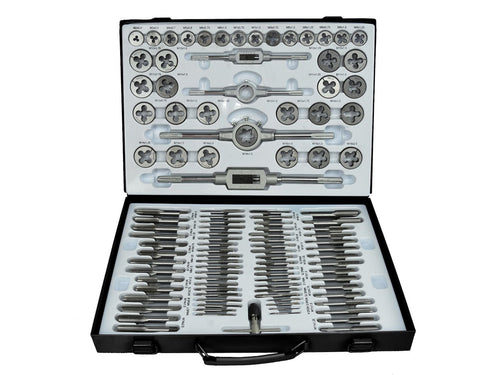 110 pcs metric tap and die set