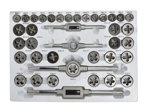 110 pcs metric tap and die set